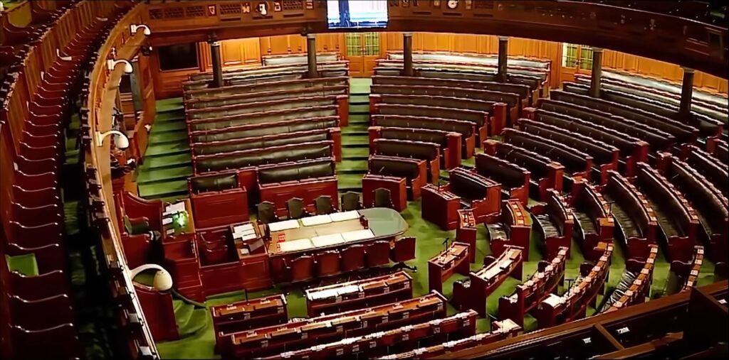 Lok Sabha House interior