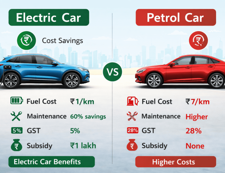 EV Savings Comparison