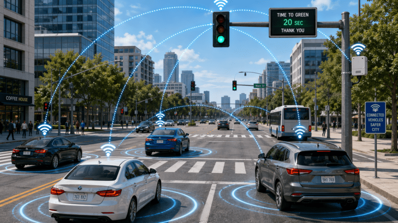 Vehicle-to-Everything (V2X) Communication: the Smart Traffic Ecosystem.